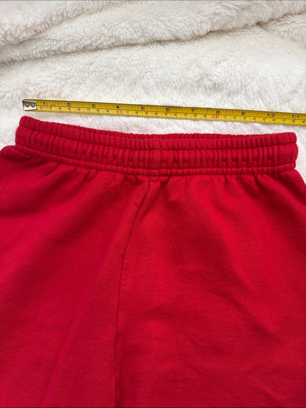 Fruit of the Loom Red Sweatpants Joggers